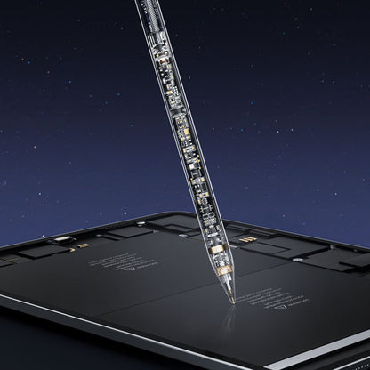 Touch Pen Techsuit C10 Pro pro Apple iPad, Aktivní verze, Transparentní černá