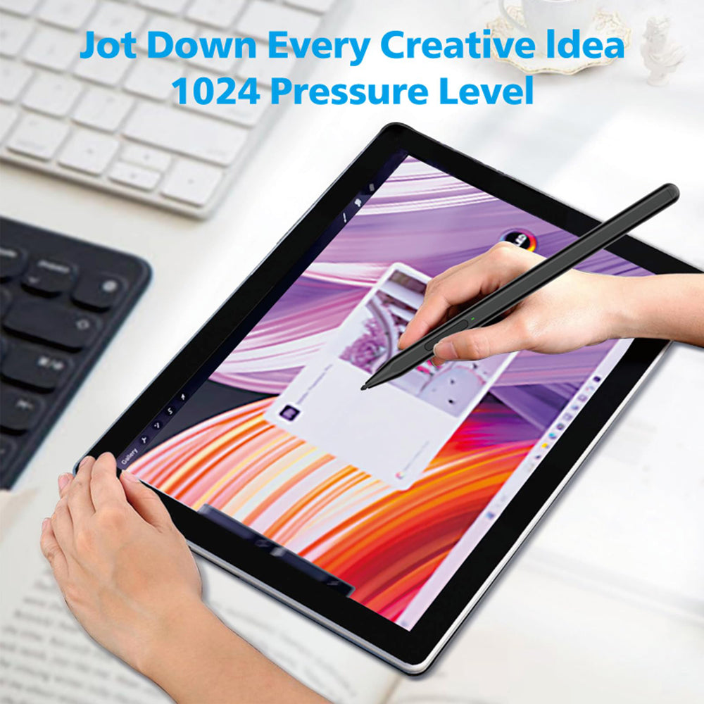 Touch Pen Techsuit F97 pro Microsoft Surface, Aktivní verze, Černá