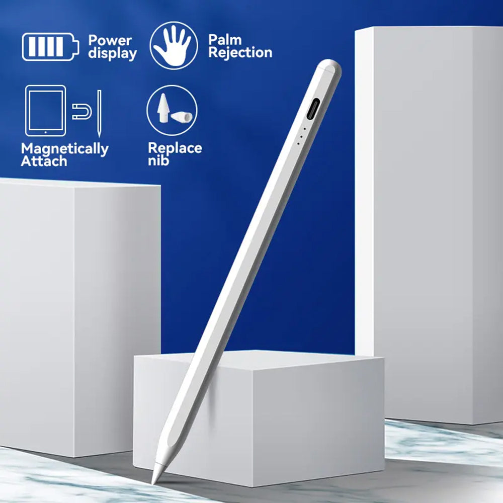 Touch Pen Techsuit JA04 for Apple iPad, Active Version, White