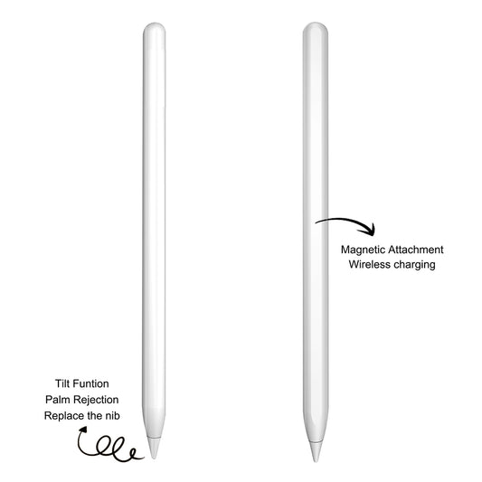 Touch Pen Techsuit M2 pro Apple iPad, Aktivní verze, Bílá