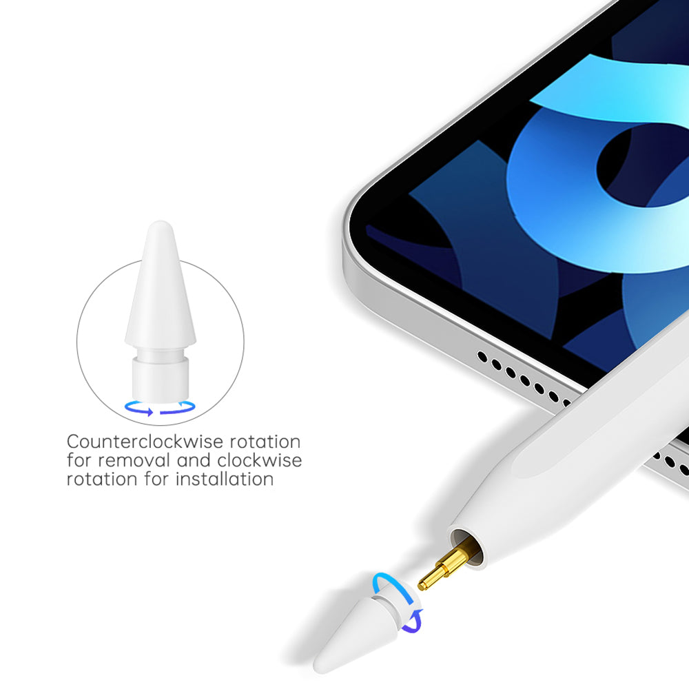 Touch Pen Techsuit V15 pro Apple iPad, Aktivní verze, Bílá