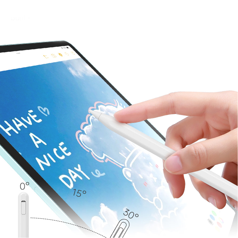 Touch Pen Techsuit V15 pro Apple iPad, Aktivní verze, Bílá