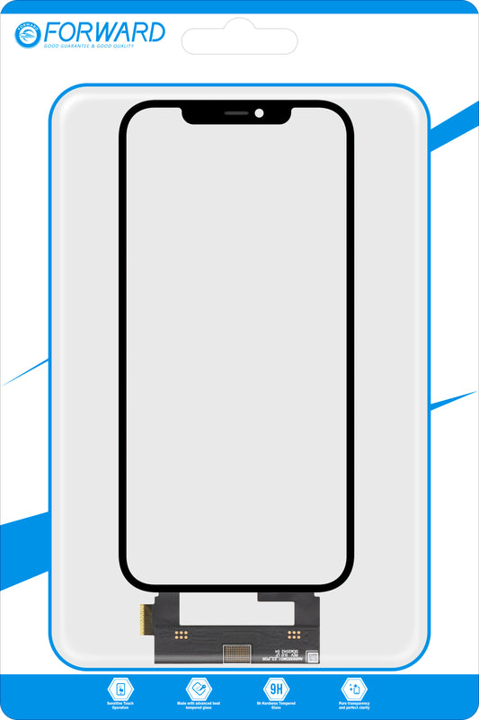 Touchscreen Forward Guard OCA pro Apple iPhone 12 Pro Max, verze IC, černá
