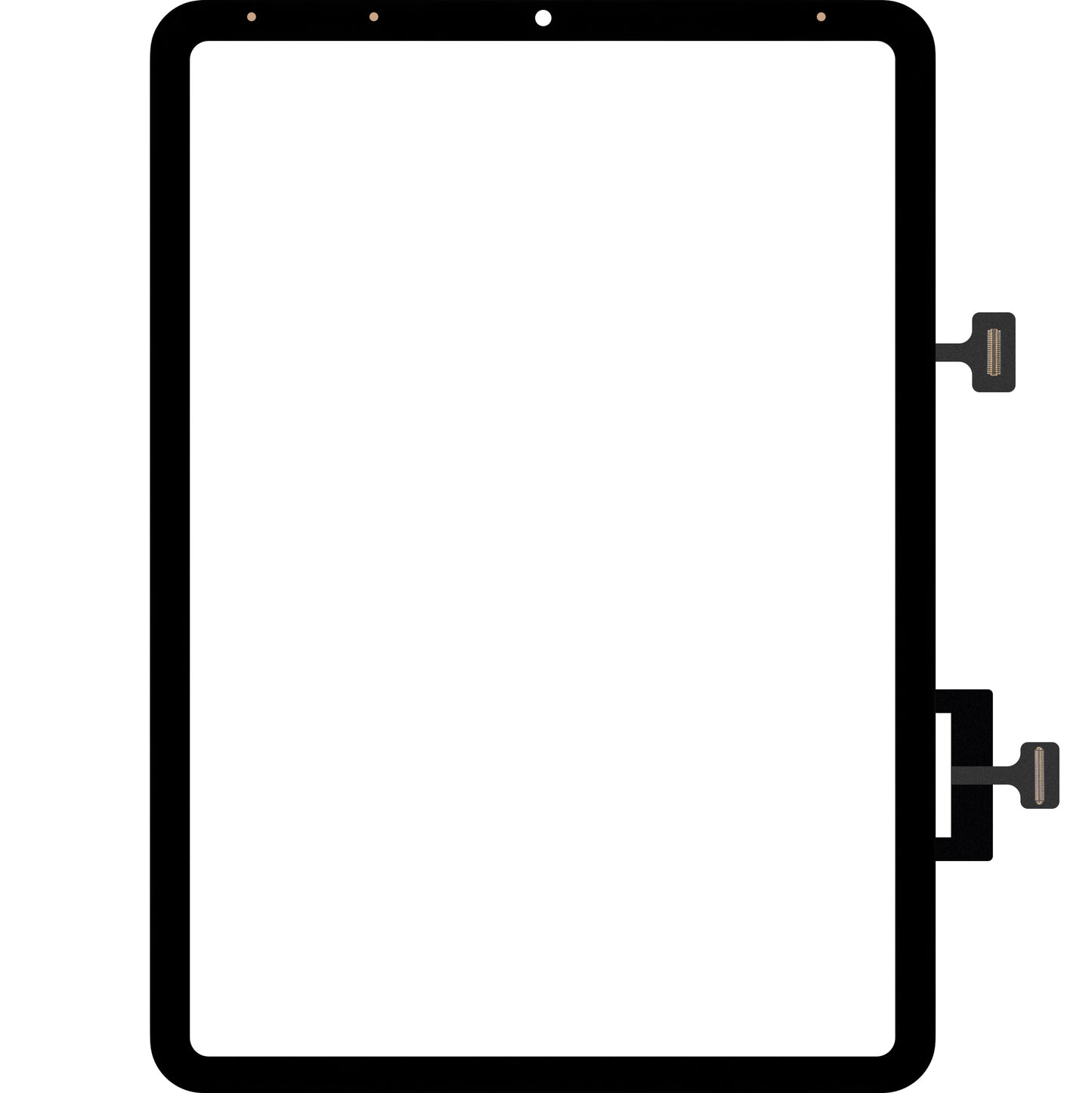 Dotykový přední ochranný OCA pro Apple iPad Air (2020), černý