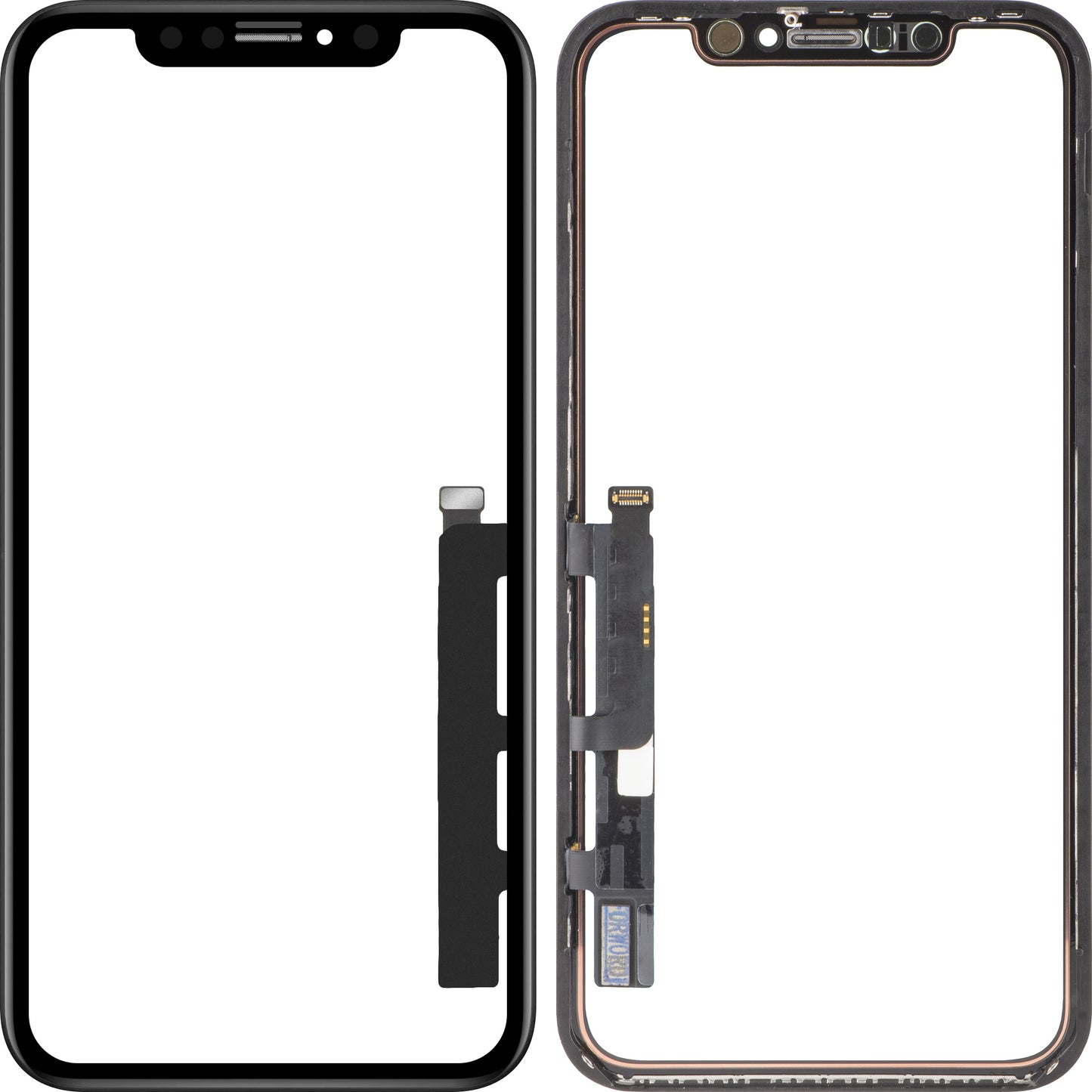 Touchscreen Forward Guard OCA pro Apple iPhone XR, verze IC, černá