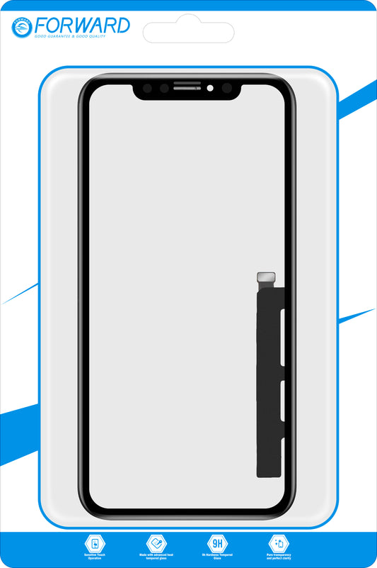 Touchscreen Forward Guard OCA pro Apple iPhone XR, verze IC, černá