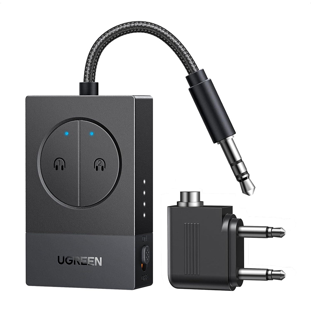 Bluetooth vysílač UGREEN BT305 (65706), AUX, Černý