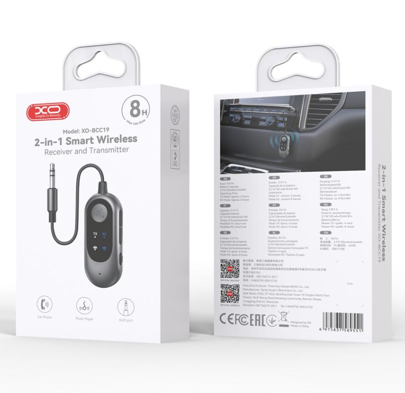 Vysílač / přijímač Bluetooth XO Design BCC19
