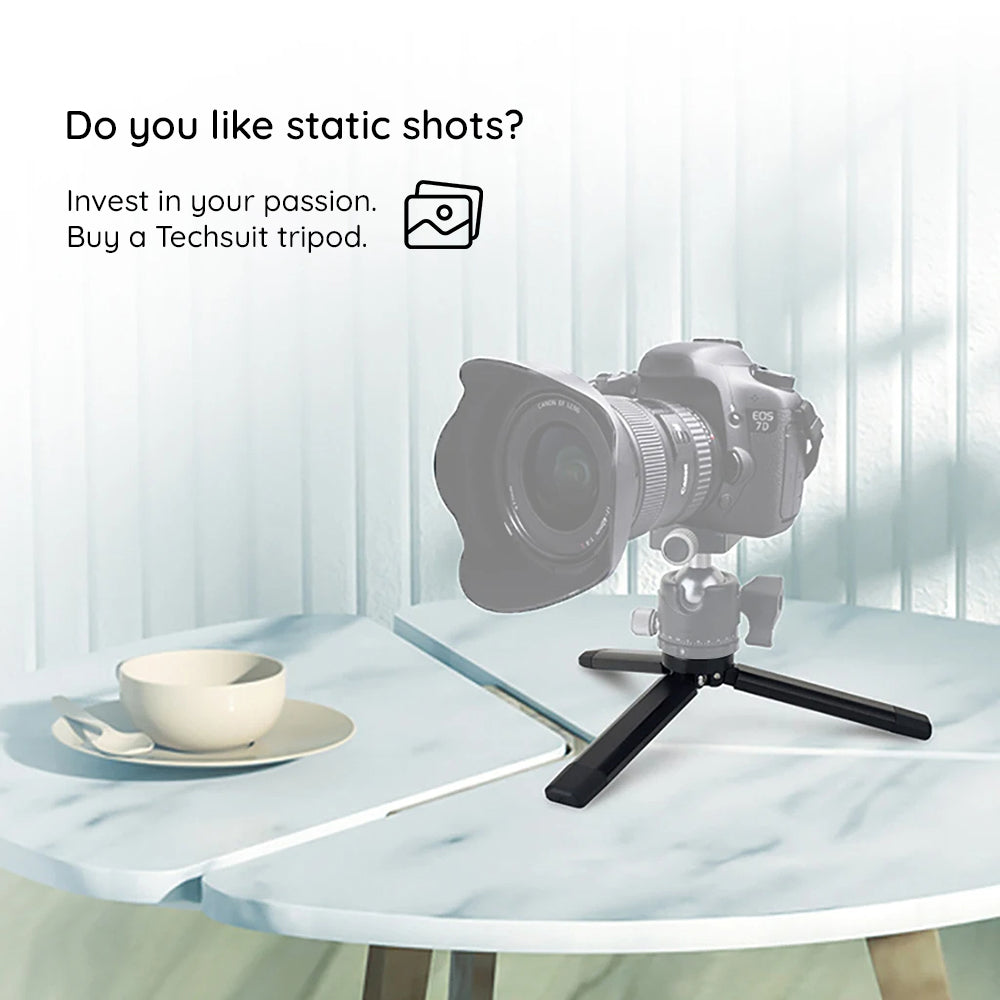 Stativ 1/4inch Techsuit TPD2, Černý