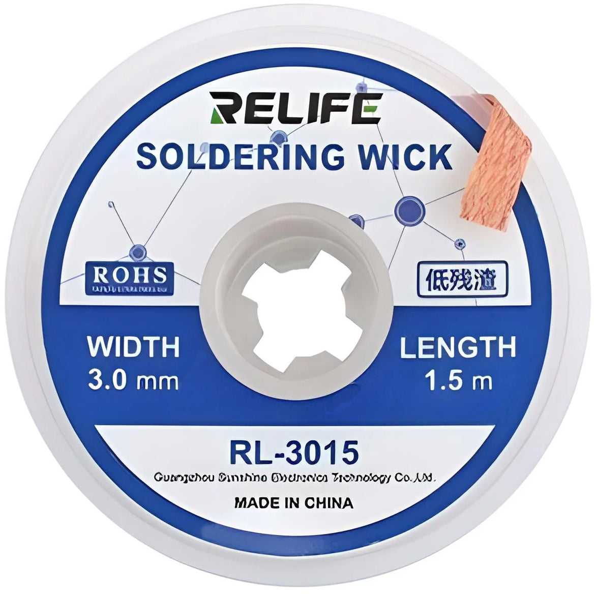 Pásek Relife RL-3015, 3mm, 1,5m