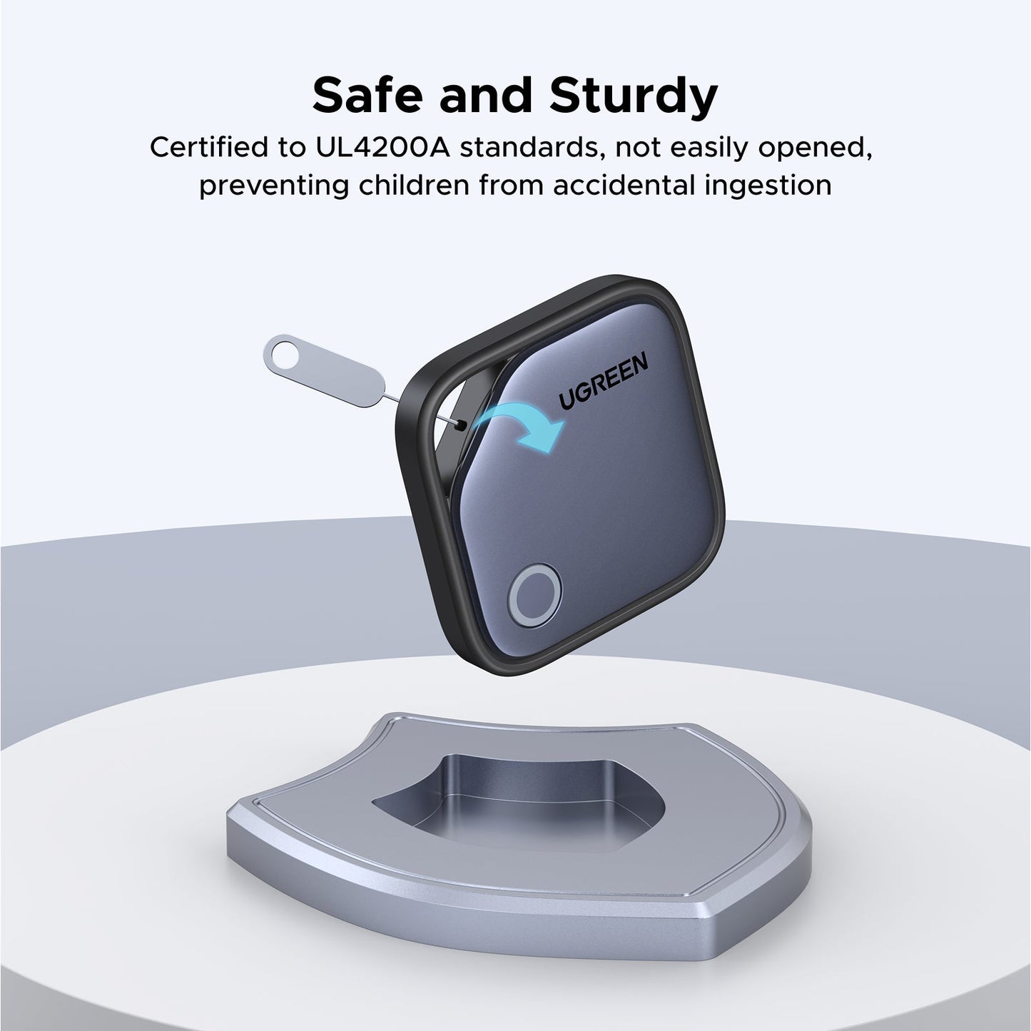 UGREEN SmartTag Pro Smart CM916 (75646P), Černá