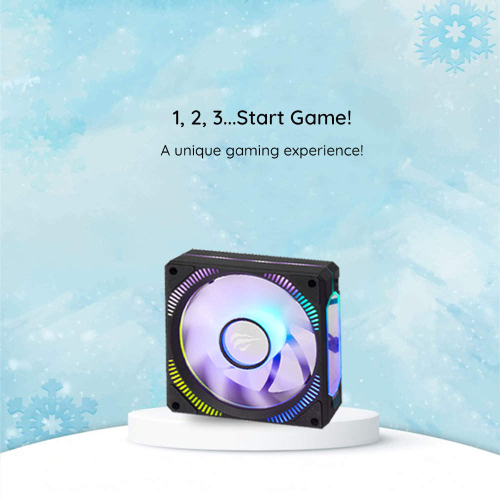 Ventilátor HAVIT F2096, 1800RPM, 30dB, 3W, Černý