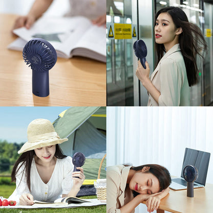 Přenosný ventilátor JisuLife F2B, růžový