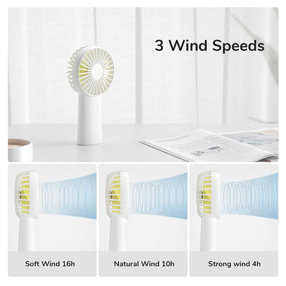 Přenosný ventilátor JisuLife F2B, růžový
