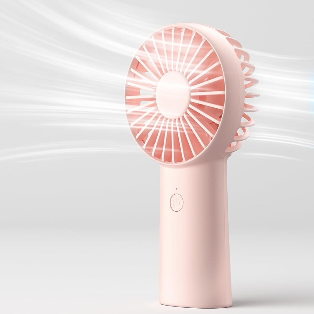 Přenosný ventilátor JisuLife FA20X, růžový