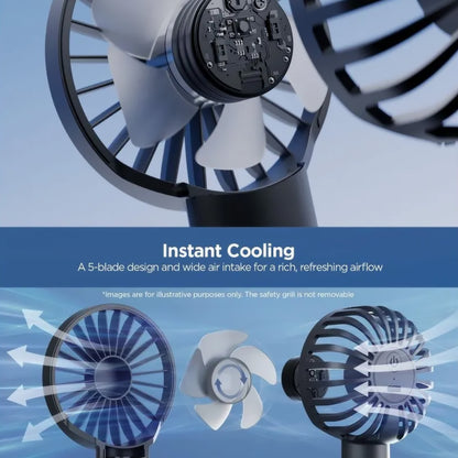 Přenosný ventilátor Spigen A905, černý AHP10454