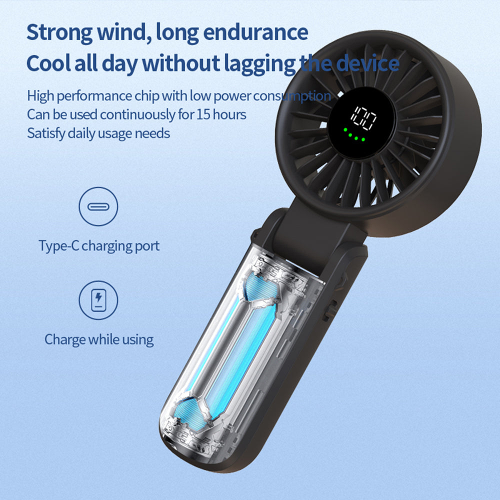 Přenosný ventilátor Techsuit A10, bílý