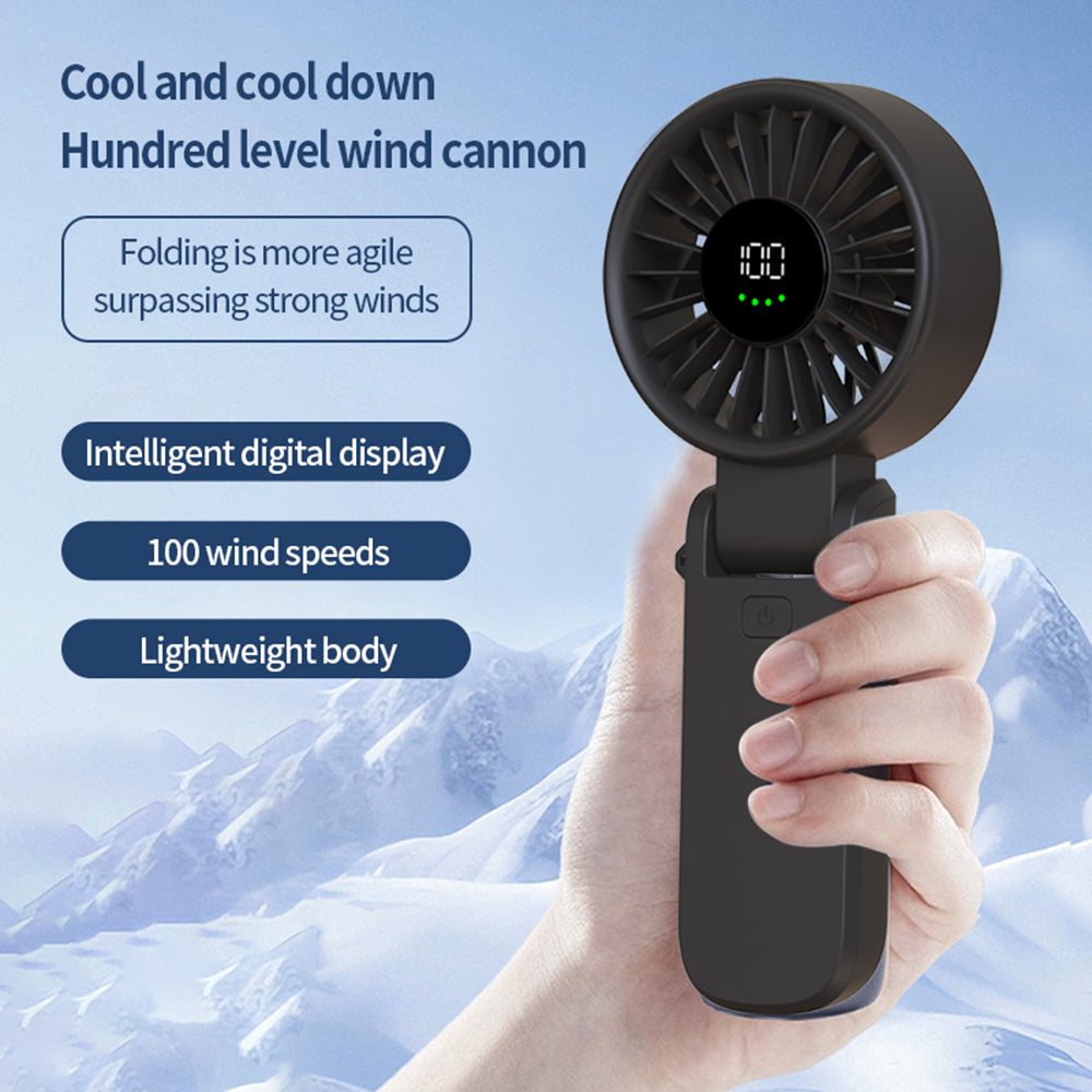 Přenosný ventilátor Techsuit A10, černý