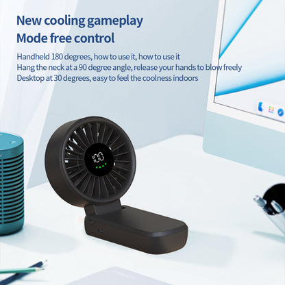 Přenosný ventilátor Techsuit A10, černý