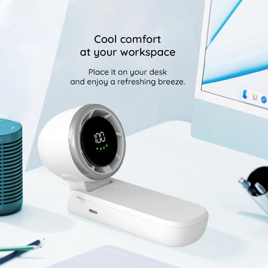 Přenosný ventilátor Techsuit A9, bílý