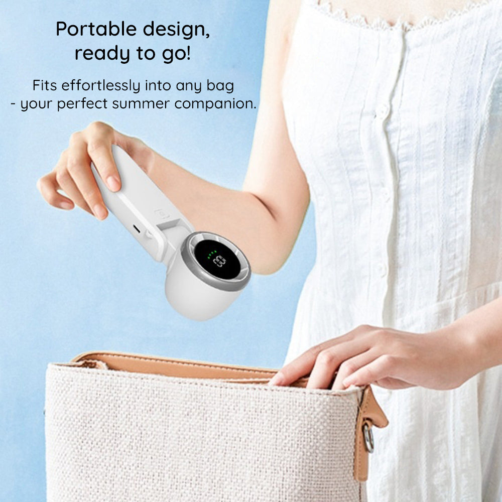 Přenosný ventilátor Techsuit A9, zelený
