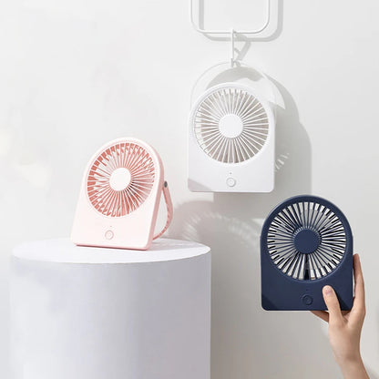 Přenosný ventilátor Techsuit CT-108, růžový
