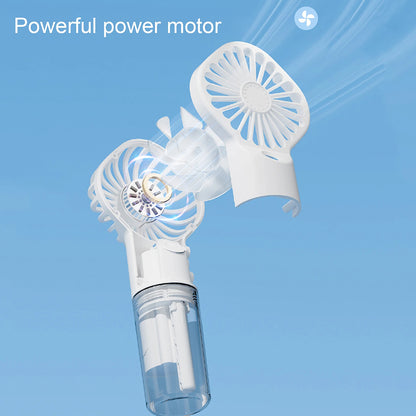 Přenosný ventilátor Techsuit G10, růžový