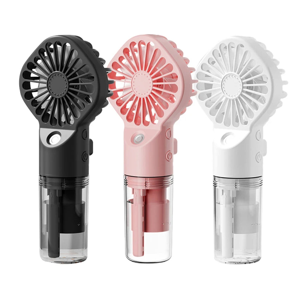 Přenosný ventilátor Techsuit G10, růžový