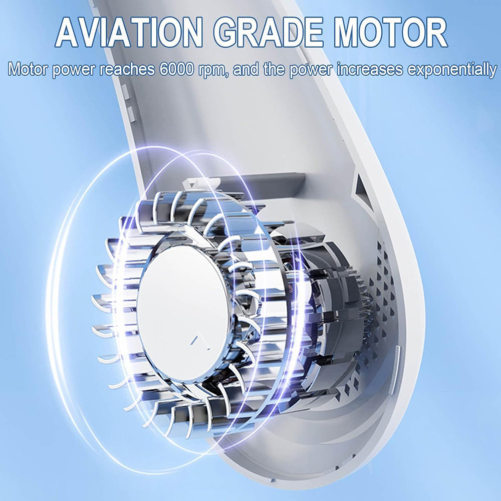 Přenosný ventilátor Techsuit H6, bílý