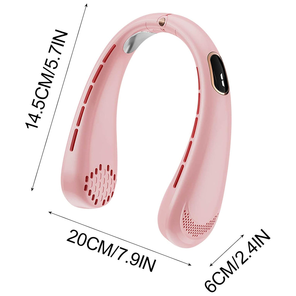Přenosný ventilátor Techsuit H6, růžový