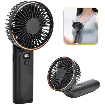Přenosný ventilátor Techsuit M12, černý