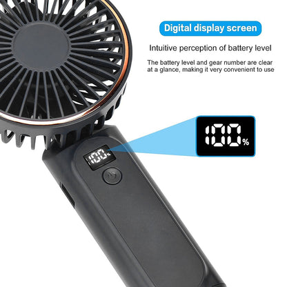 Přenosný ventilátor Techsuit M12, černý