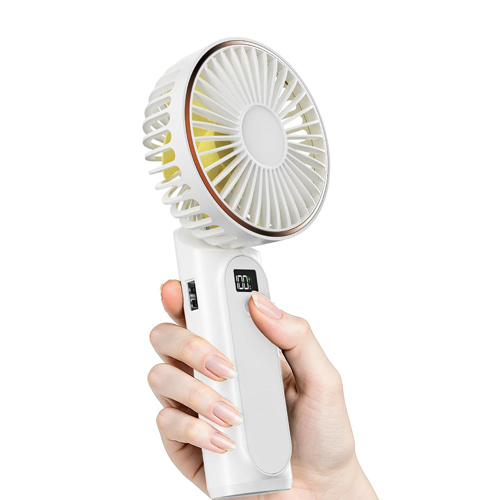 Přenosný ventilátor Techsuit M12, bílý