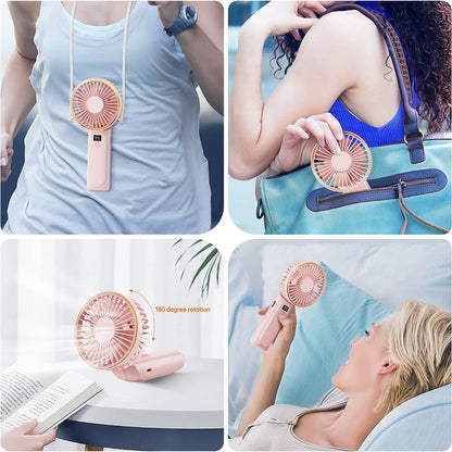 Přenosný ventilátor Techsuit M12, bílý