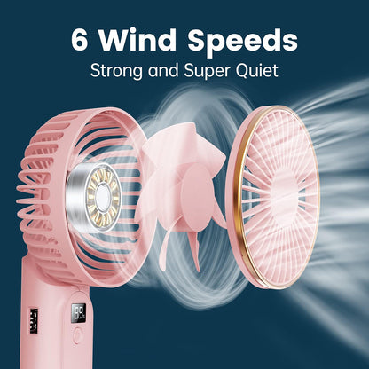 Přenosný ventilátor Techsuit M12, bílý