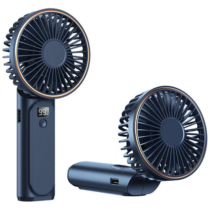 Přenosný ventilátor Techsuit M12, modrý