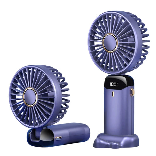 Přenosný ventilátor Techsuit N15, fialový