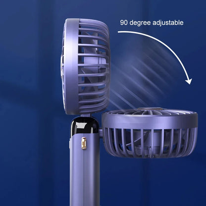 Přenosný ventilátor Techsuit N15, růžový