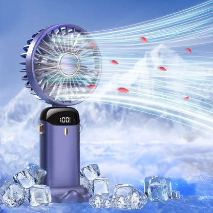 Přenosný ventilátor Techsuit N15, růžový