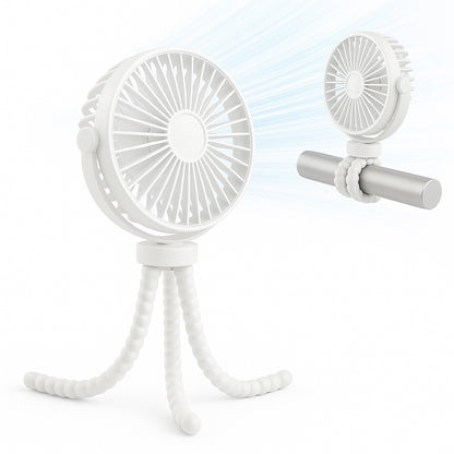 Přenosný ventilátor Techsuit VP1, bílý