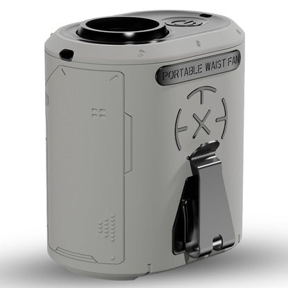 Přenosný ventilátor Techsuit Z14 s externí baterií 5000mAh, šedý