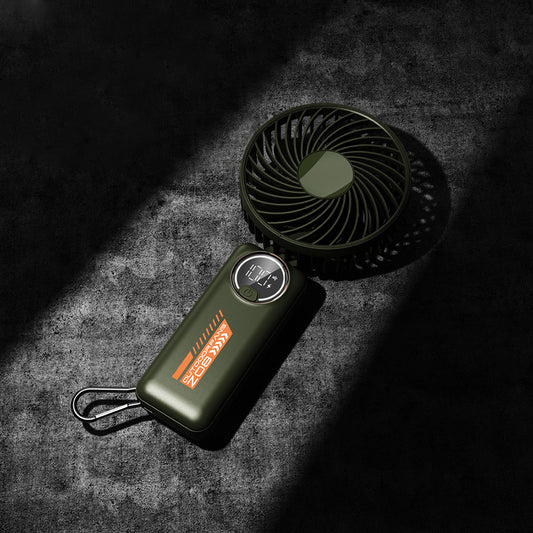 Přenosný ventilátor Techsuit Z8, zelený