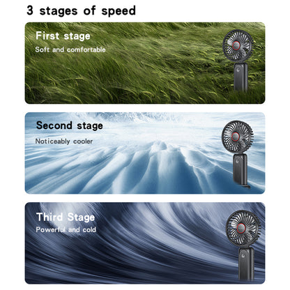 Přenosný ventilátor Yesido YF10, černý