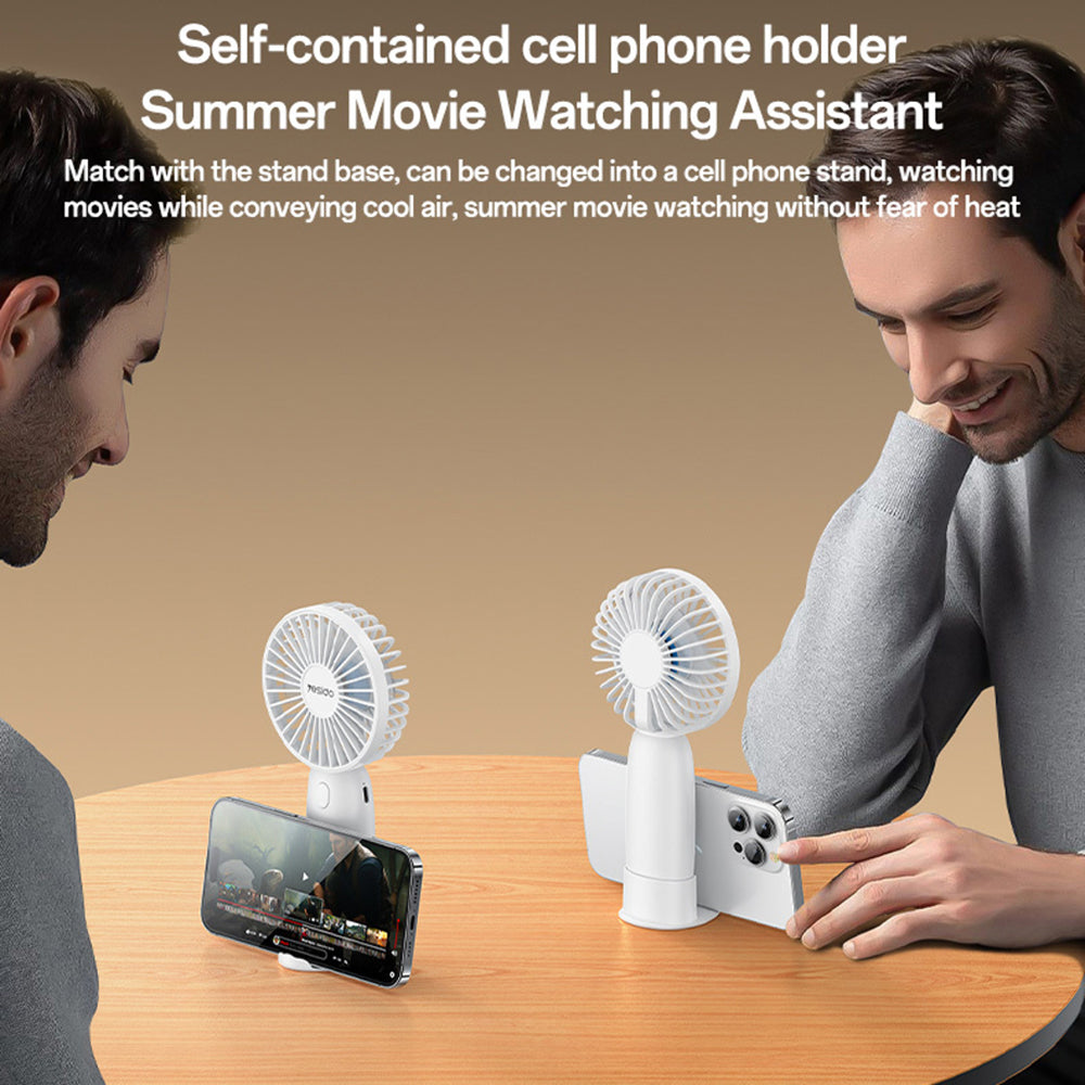 Přenosný ventilátor Yesido YF15, černý