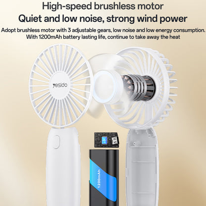 Přenosný ventilátor Yesido YF15, černý