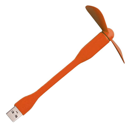USB ventilátor Techsuit TUF1, oranžový