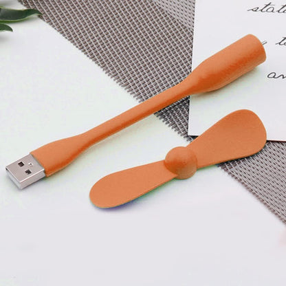 USB ventilátor Techsuit TUF1, oranžový