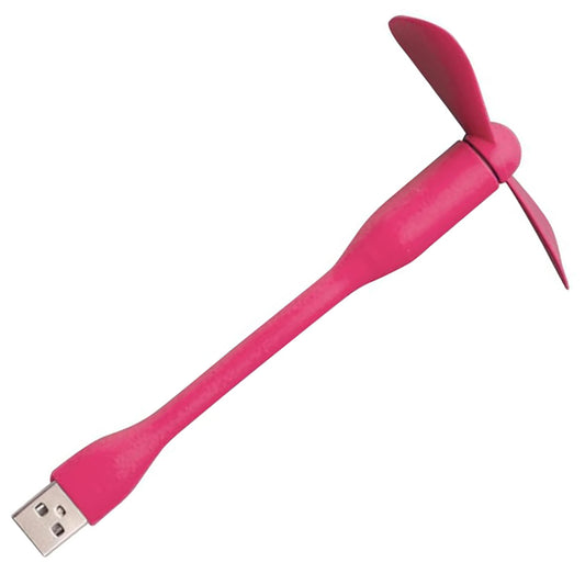 USB ventilátor Techsuit TUF1, růžový