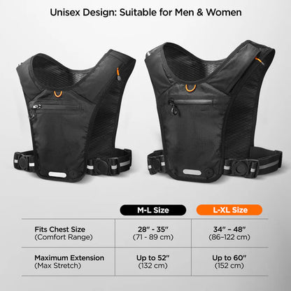 Běžecká vesta Spigen Dynamic Shield A720, Velikost L - XL, Černá AMP11390