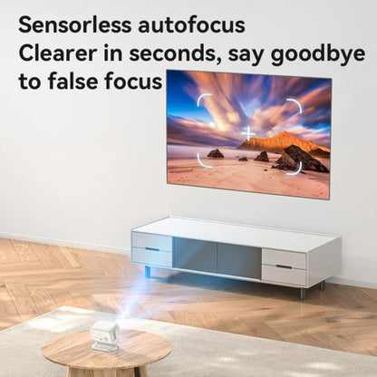 Videoprojektor Yesido TV13, 720P, 190ANSI, Android 9.0, Bílý